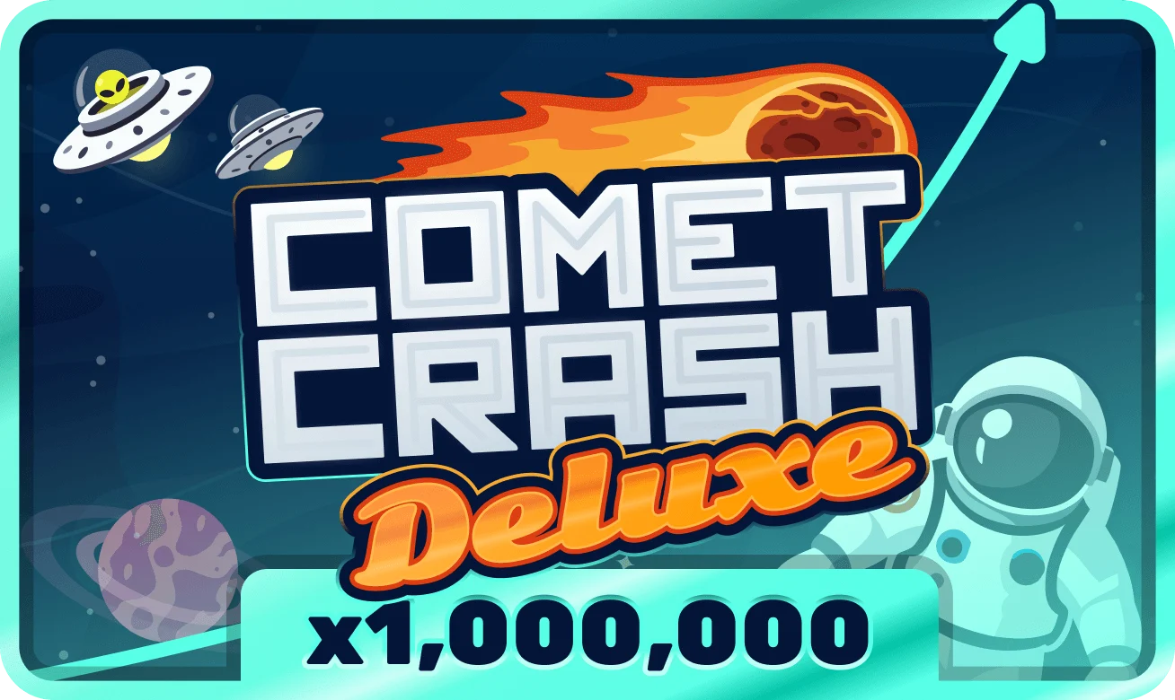 Comet Crash Deluxe con sensación de velocidad espacial