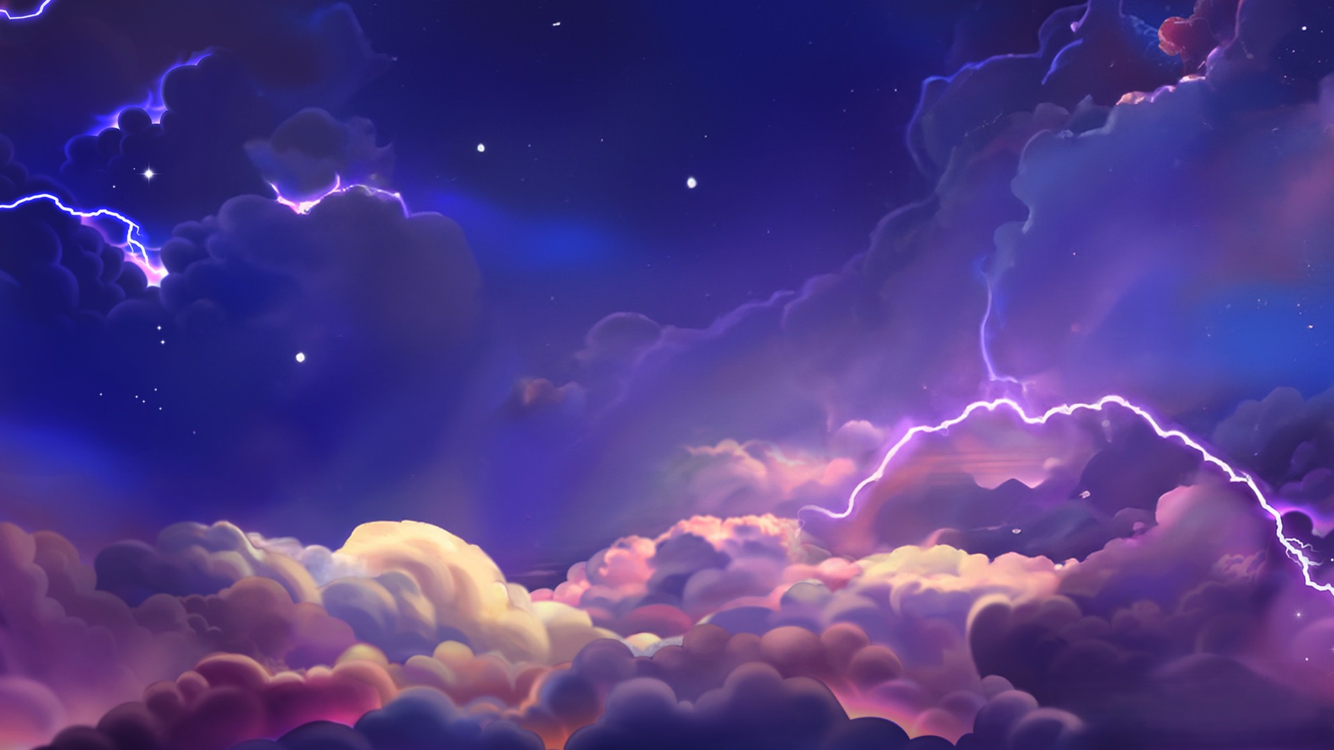 Imagen de juego de catálogo con iluminación nocturna